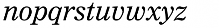 Nimrod MT Italic Font LOWERCASE