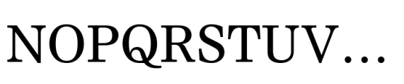 Nimrod Paneuropean Regular Font UPPERCASE