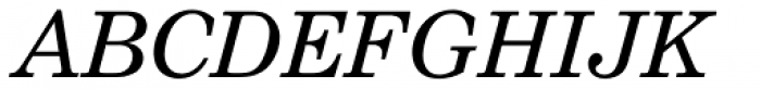 Nimrod Pro Greek Italic Font UPPERCASE