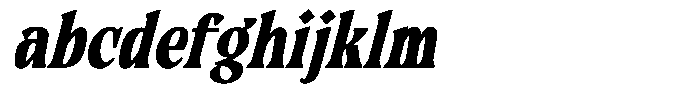 Nimuhinz  Bold Italic Regular FONT