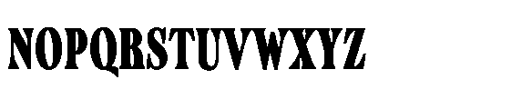Nimuhinz  Bold Regular Font UPPERCASE