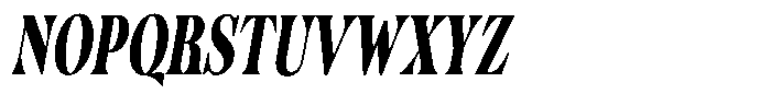 Nimuhinz  Italic Regular Font UPPERCASE