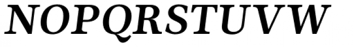 Ninfa Serif Bold Italic Font UPPERCASE