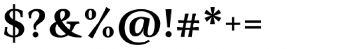 Ninfa Serif Bold Font OTHER CHARS