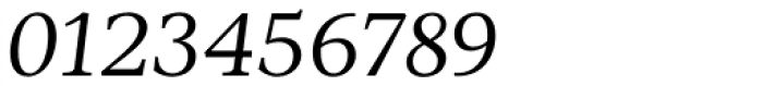 Ninfa Serif Book Italic Font OTHER CHARS