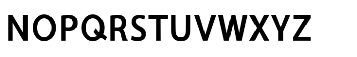 Ninova Bold Condensed Font UPPERCASE