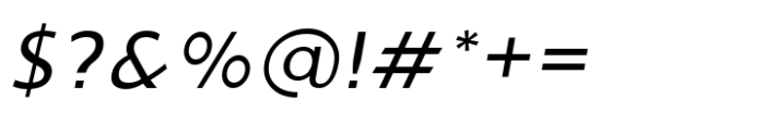 Ninova Expanded Ital Font OTHER CHARS