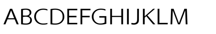 Ninova Extra Light Expanded Font UPPERCASE