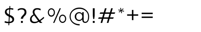 Ninova Light Expanded Font OTHER CHARS