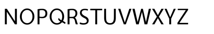 Ninova Light Narrow Font UPPERCASE