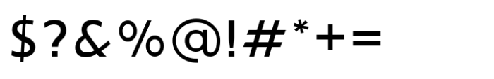 Ninova Medium Expanded Font OTHER CHARS