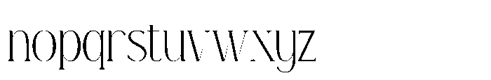 Niqueta Font LOWERCASE