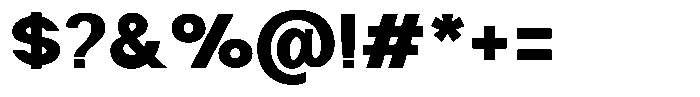 Nira Nara Black Font OTHER CHARS