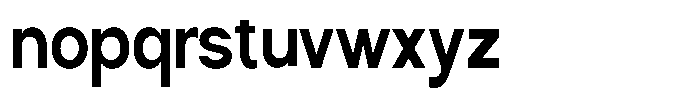 Nira Nara Bold Condensed Font LOWERCASE