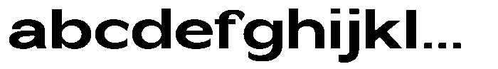 Nira Nara Bold Expanded FONT