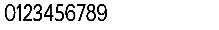 Nira Nara Condensed Font OTHER CHARS