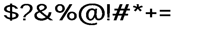 Nira Nara Expanded Font OTHER CHARS