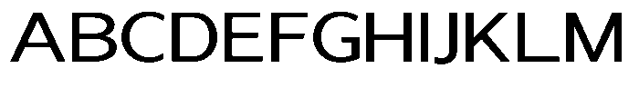 Nira Nara Expanded Font UPPERCASE