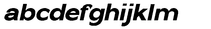 Nira Nara Extra Bold Slanted FONT