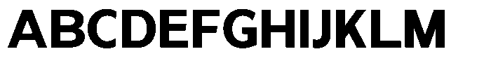Nira Nara Extra Bold Font UPPERCASE