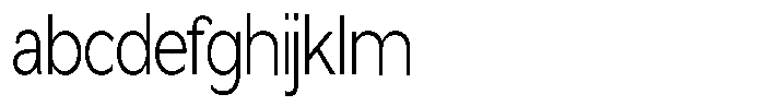 Nira Nara Extra Light Condensed FONT