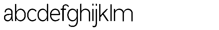 Nira Nara Extra Light Semi Condensed FONT