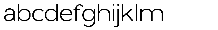 Nira Nara Extra Light Semi Expanded FONT