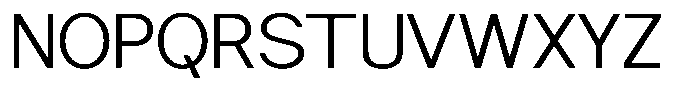 Nira Nara Light Font UPPERCASE