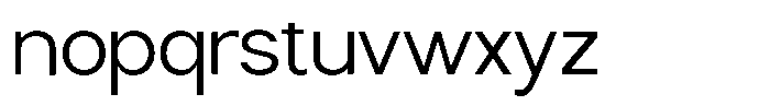 Nira Nara Light Font LOWERCASE