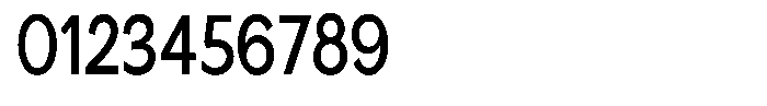 Nira Nara Medium Condensed Font OTHER CHARS