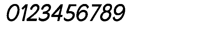 Nira Nara Medium Semi Condensed Slanted Font OTHER CHARS