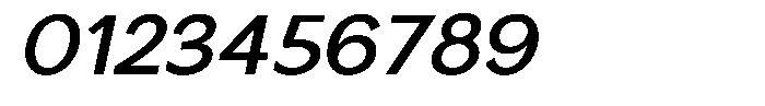 Nira Nara Medium Semi Expanded Slanted Font OTHER CHARS