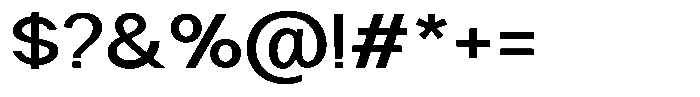 Nira Nara Medium Semi Expanded Font OTHER CHARS