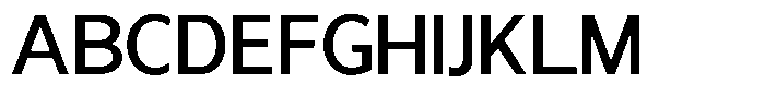 Nira Nara Medium Font UPPERCASE