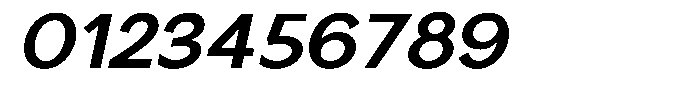 Nira Nara Semi Bold Semi Expanded Slanted Font OTHER CHARS