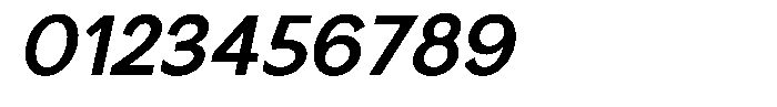 Nira Nara Semi Bold Slanted Font OTHER CHARS