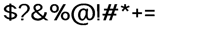 Nira Nara Semi Expanded Font OTHER CHARS