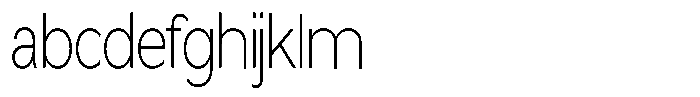 Nira Nara Thin Condensed FONT