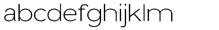 Nira Nara Thin Expanded FONT