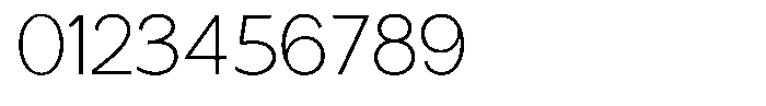 Nira Nara Thin Semi Expanded Font OTHER CHARS