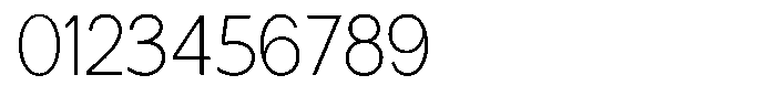 Nira Nara Thin Font OTHER CHARS