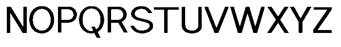 Nira Nara Variable Thin Font UPPERCASE