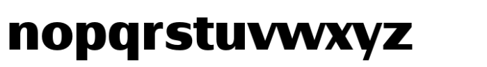 Nirand Black Font LOWERCASE