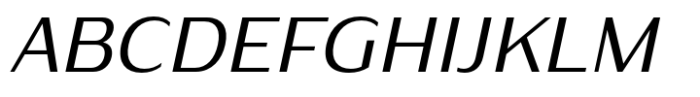 Nirand Italic Font UPPERCASE
