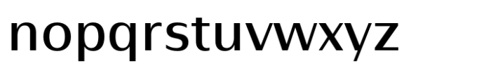 Nirand Medium Font LOWERCASE