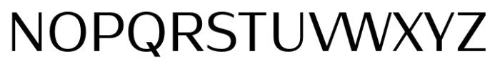 Nirand Regular Font UPPERCASE
