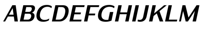 Nirand Semi Bold Italic Font UPPERCASE