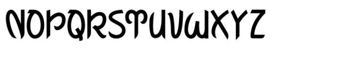 Niranjan Regular Font UPPERCASE