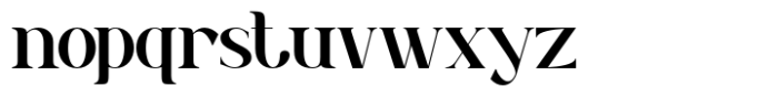 Nirpa Font LOWERCASE