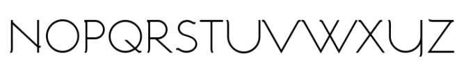 Nishi Regular Font UPPERCASE